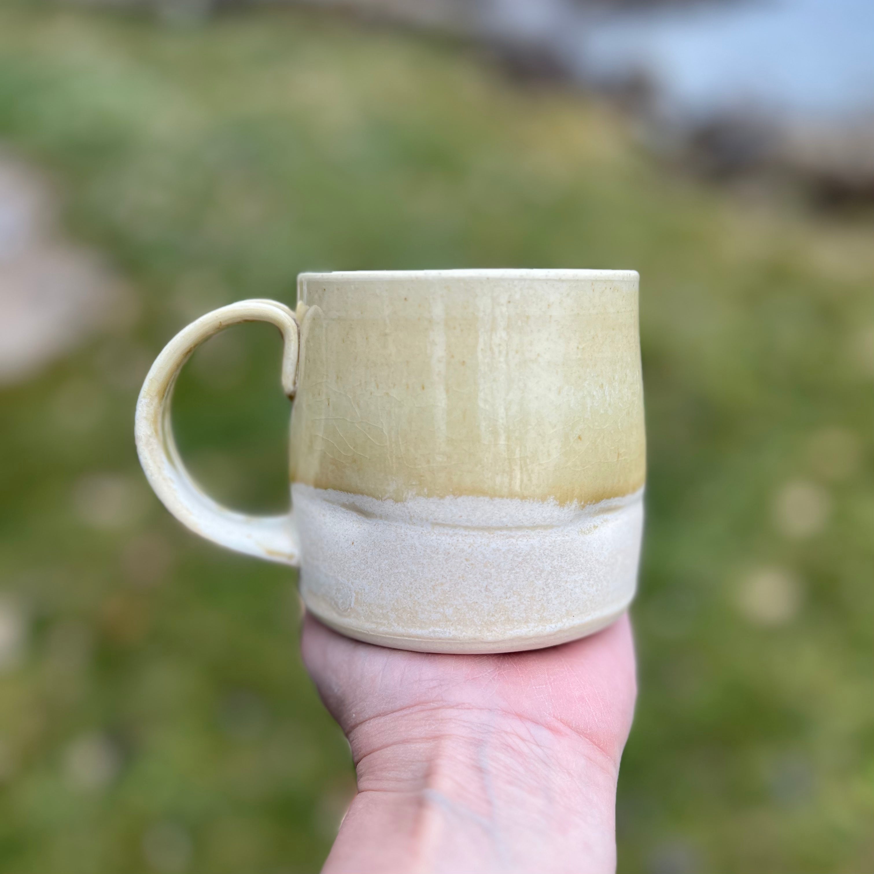 Sky Blue Blush mugs MyersMcKimm Ceramics