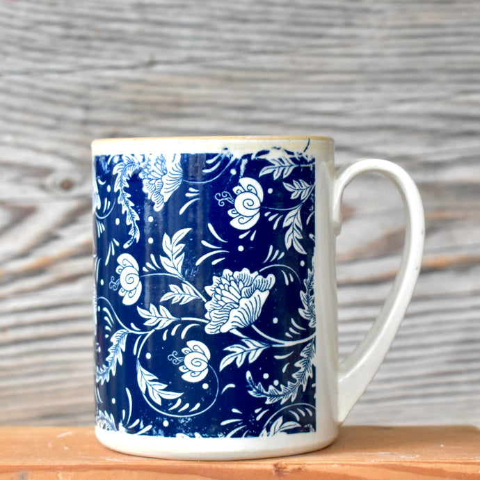 Deep blue wraps - mug & shorty tumbler